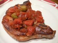 Cotlete italiene cu rosii Cotlete italiene cu rosii